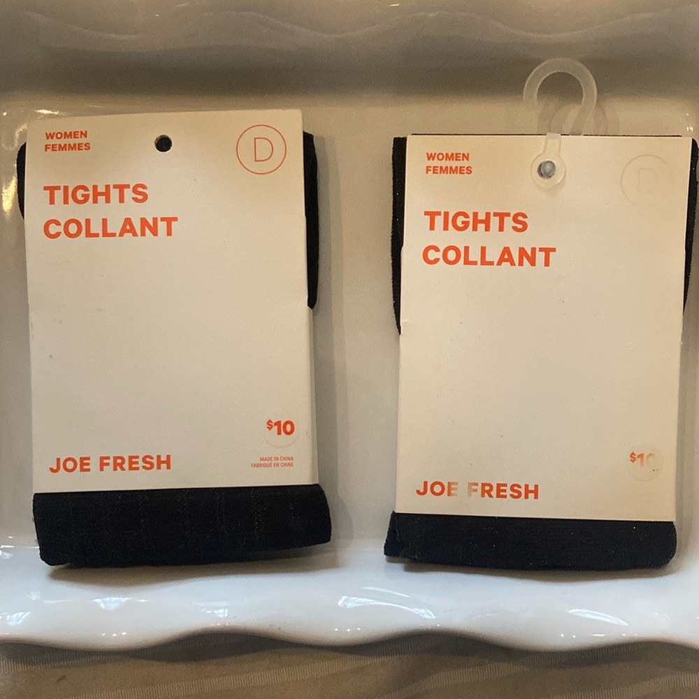 Joe Fresh Women's Black Tights